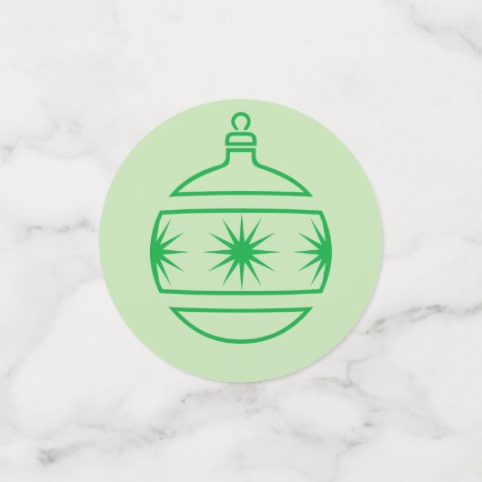 Confetti - kerstversieringen (Kleine voorkant)