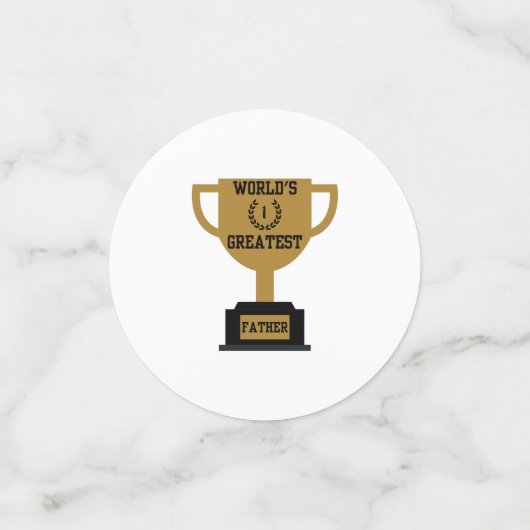 Confetti la plus grande table de Fêtes des pères d (Petit recto)