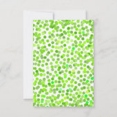 Confetti Mariage de répétition Invitations (Dos)