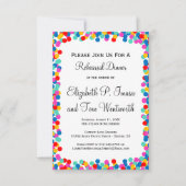 Confetti Mariage Rehearsal Invitations (Devant)