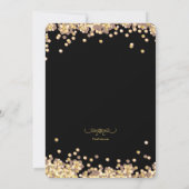 Confetti Medische Afstudeer Uitnodiging (Achterkant)