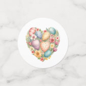 Confetti met konijnen, eieren en lammeren (Kleine voorkant)