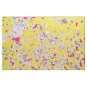 Confetti Motif Tissu jaune (Fat Quarter)