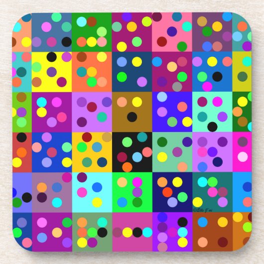 Confetti Onderzetters (Voorkant)