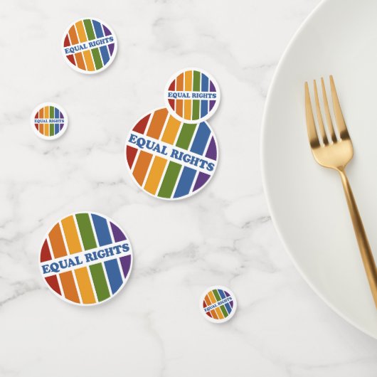 Confetti over de gelijke rechten (Groep)