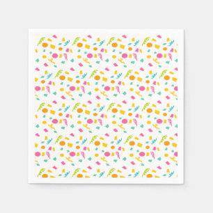 Confetti-papieren servetten