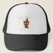 Confetti Party Beaver Trucker Pet (Voorkant)