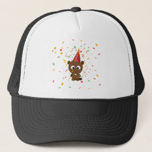 Confetti Party Beaver Trucker Pet