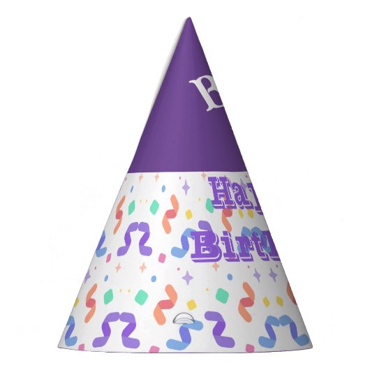 Confetti Party Pet Feesthoedjes (Links)