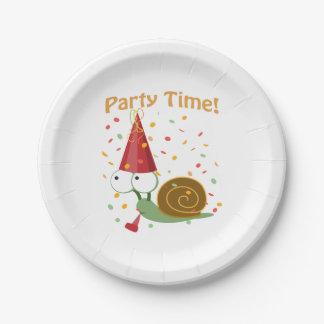 Confetti Party Time! slak Papieren Bordje