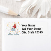 Confetti Party Yeti Etiket (Insitu)