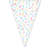 Confetti Pastels (Sprinkles-Solids) Vlaggetjes (Eerste vlag)
