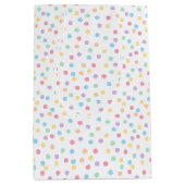 Confetti Pastels (Stippen) Medium Cadeauzakje (Voorkant)