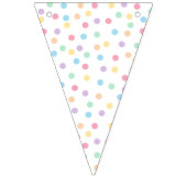 Confetti Pastels (Stippen) Vlaggetjes (Derde vlag)
