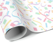 Confetti Pastels (Verrassing) Cadeaupapier (Rol Hoek)