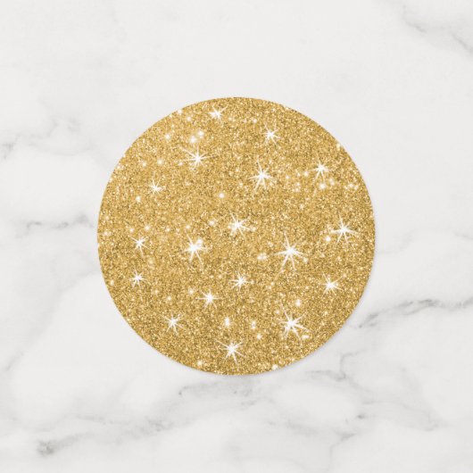 Confetti personnalisé 50e anniversaire de Mariage (Petit recto)