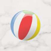 Confetti personnalisé à thème de plage (Petit recto)