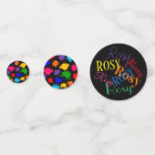 Confetti personnalisé coloré (Derrière)