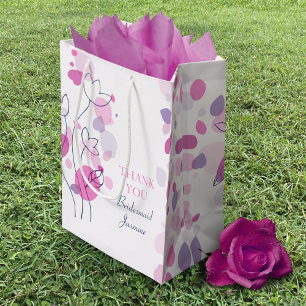 Confetti petaals bruiloft Bridesmaid-cadeau Medium Cadeauzakje