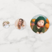 Confetti photo personnalisée (Devant)