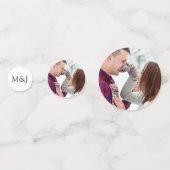 Confetti photo personnalisée (Derrière)