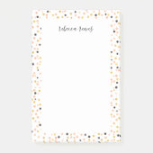Confetti Pop Gepersonaliseerd Post-it® Notes (Voorkant)