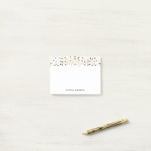 Confetti Pop Post-it® Notes (Op bureau)