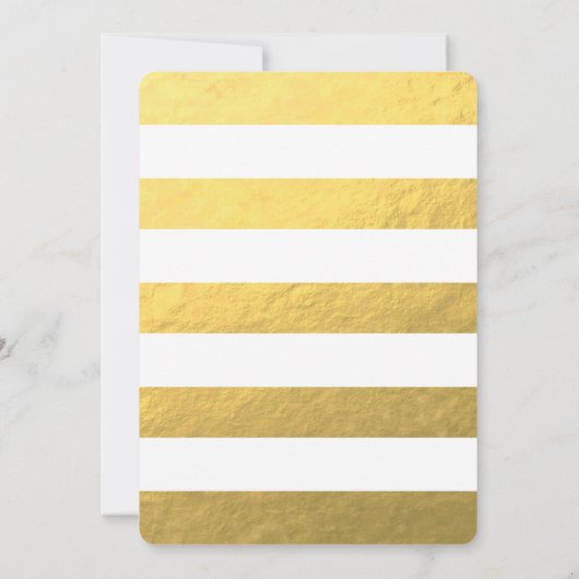 CONFETTI Première Invitation d'anniversaire (Dos)