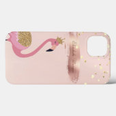 Confetti, Roos goudpenseel Roze vlammen Case-Mate iPhone Case (Achterkant (horizontaal))