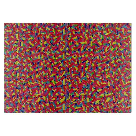 Confetti Snijplank (Voorkant)