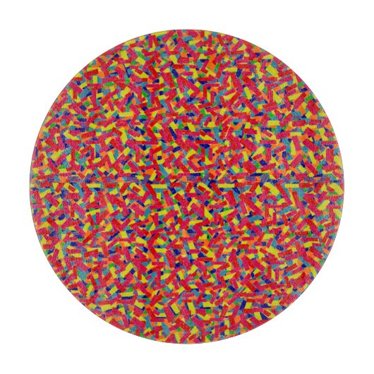 Confetti Snijplank (Voorkant)