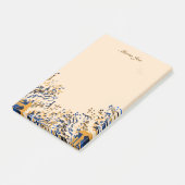 Confetti Splatter Boarder  Waterverf Post-it® Notes (Schuin)