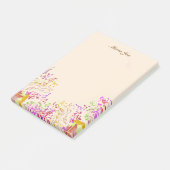 Confetti Splatter Boarder Waterverf Post-it® Notes (Schuin)
