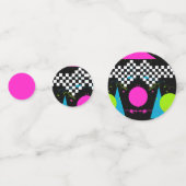 Confetti Splatterpaint des années 80 (Devant)