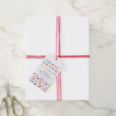 Confetti Sprinkles Baby Sprinkle Favor Gift Label Cadeaulabel (Met Touw)
