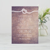  Confetti Stippen die de knoop vastbinden Kaart (Staand voorkant)