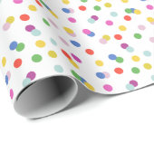 confetti-stippen-inpakpapier cadeaupapier (Rol Hoek)
