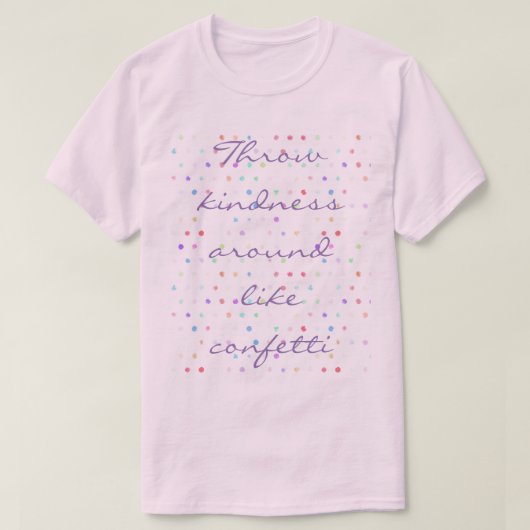 Confetti T-shirt (Design voorkant)
