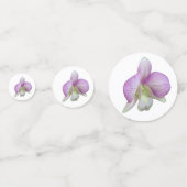Confetti table orchidée personnalisable (Devant)