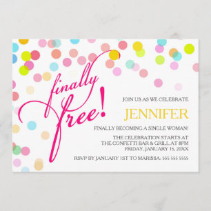 Confetti tot slot gratis Divorce Kaart