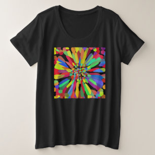 Confetti ventilator grote maat t-shirt