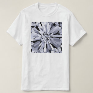 Confetti ventilator in zwart-wit t-shirt
