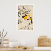 Confetti Vintage Poster by Henri de (Cuisine)