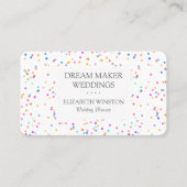 Confetti Visitekaartje (Voorkant)