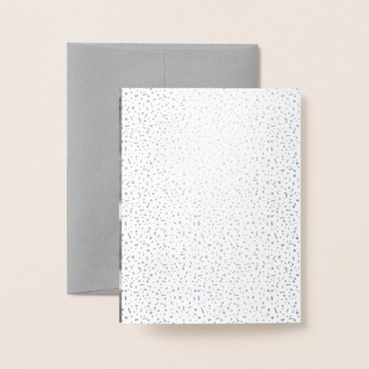 Confetti Weddenschap over liefde en Bedankt Hartel Folie Kaarten (Met envelop)