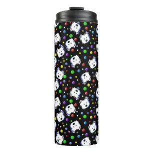 Confetti Westie Thermal Tumbler Thermosbeker