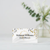 Confetti Wine Stain Visitekaartje (Staand voorkant)