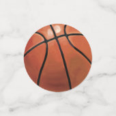 Confettis 11sur 12 points de basketball personnalisés (Petit recto)