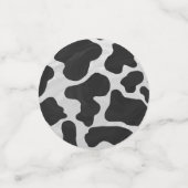 Confettis 11sur 12 points de vache personnalisés (Petit recto)