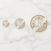 Confettis 31e anniversaire du Mariage modifiable (Derrière)